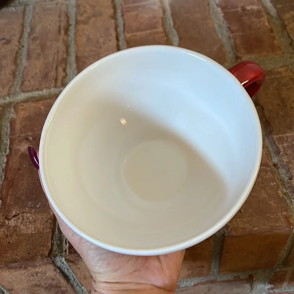 Pottery Barn Hot Mama Nesting Teapot & Teacup